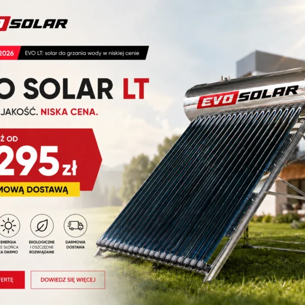 Solar do grzania wody evo solar lt 200l